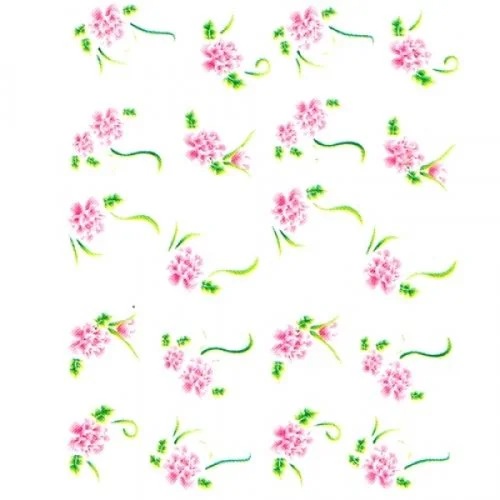 2D Nail Art One Stoke Sticker