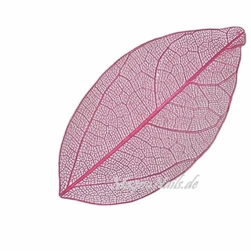 Einlegemotive - Nail Art Skelettblätter pink Nailart Nails Nägel Schmuck Einleger Nageldesign