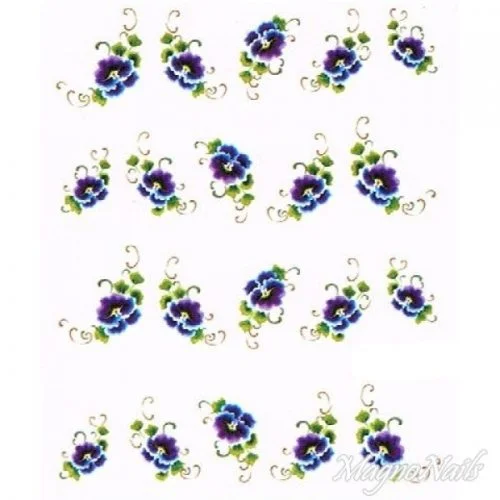 2D Nail Art One Stoke Sticker