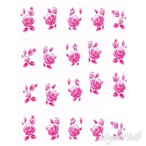2D Nail Art One Stoke Sticker
