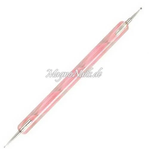 Nail Art Spot Swirl Dotting Tool rosa Modellage Nailart Nails Nägel Nageldesign
