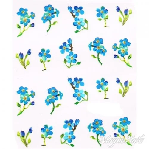 2D Nail Art One Stoke Sticker