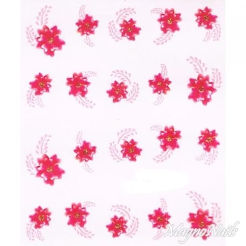 2D Nail Art One Stoke Sticker