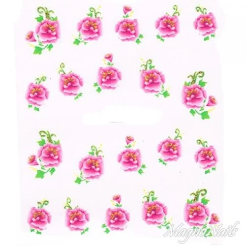 2D Nail Art One Stoke Sticker