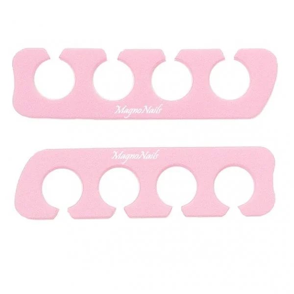 2 x Zehenspreizer rosa Nagelstudio Zubehör Fusspflege Fußpflege