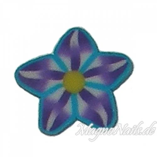 Fimo Stange - Blume violett