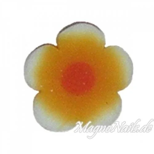 Fimo Stange - Blume gelb