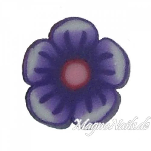 Fimo Stange - Blume violett