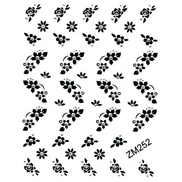 2D Nail Art Sticker