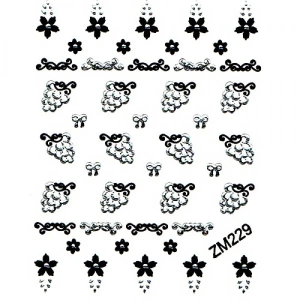 2D Nail Art Sticker