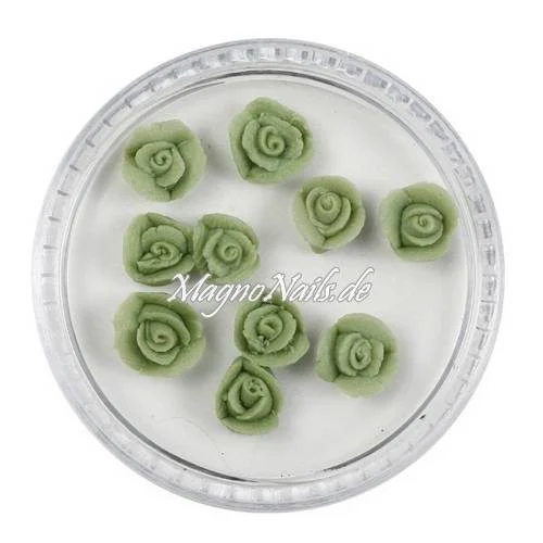 3D Nail Art Keramik Rosen