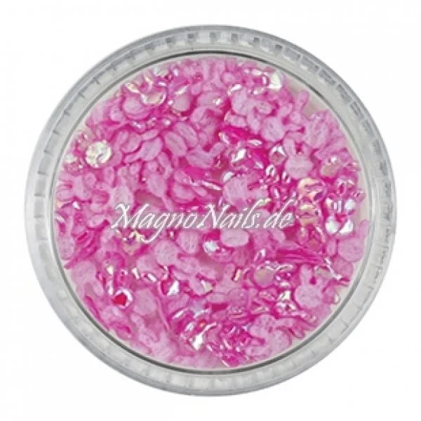 3D Einlegemotive - Shapes - 3D Hasen pink Otern Nailart Nageldesign Nail art