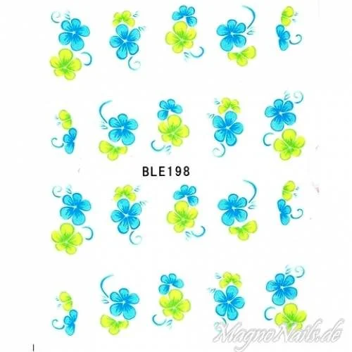 2D Nail Art One Stoke Sticker