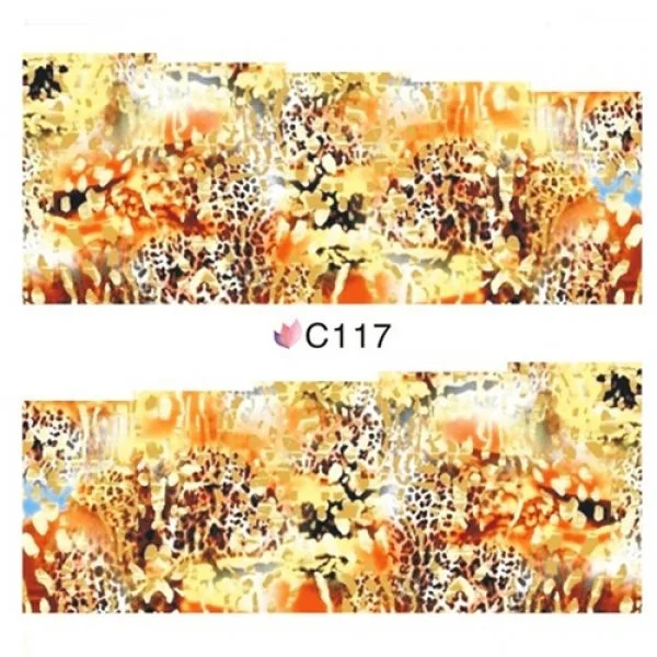 2D Nail Art One Stoke Sticker