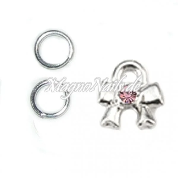 Nail Piercing Schleife Nageldesign Nägel Schmuck Nails 