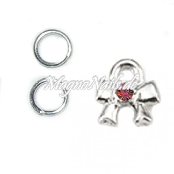 Nail Piercing Schleife Nageldesign Nägel Schmuck Nails 