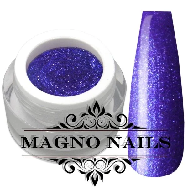 UV Gel - 850 - Glitter Gel Lilac fine Nails Nagelgel Nögel Nail Glitzer