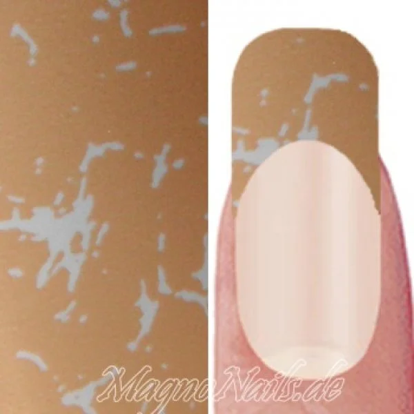 Nail Art Transfer Folie 1,5m - Nail Foil - Crackle Redgold Nagelfolie Nageldesign Folie Tranferfolie Nailart