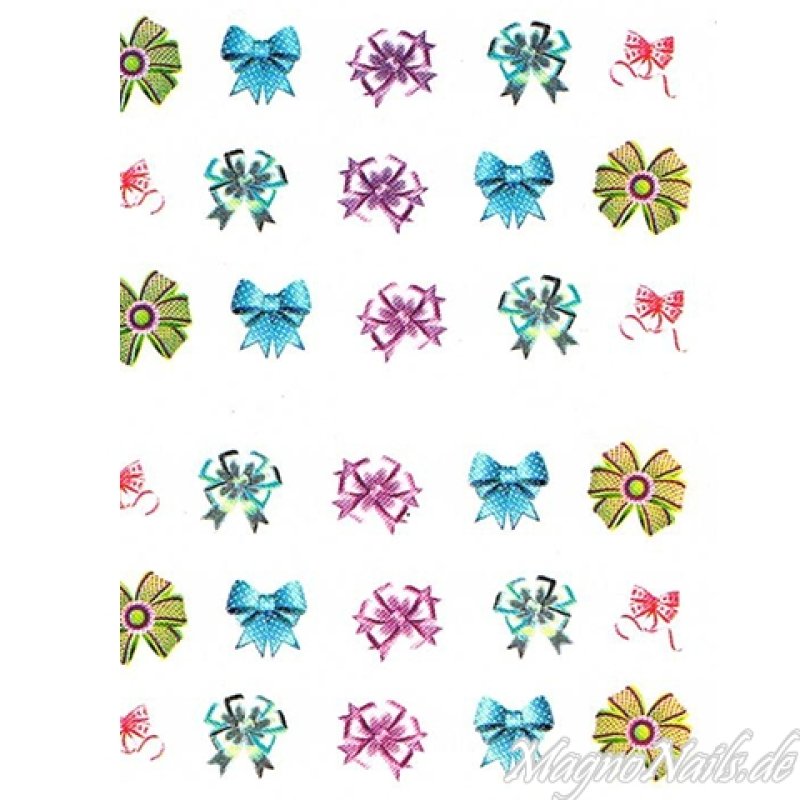 2D Nail Art One Stoke Sticker