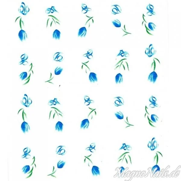 2D Nail Art One Stoke Sticker