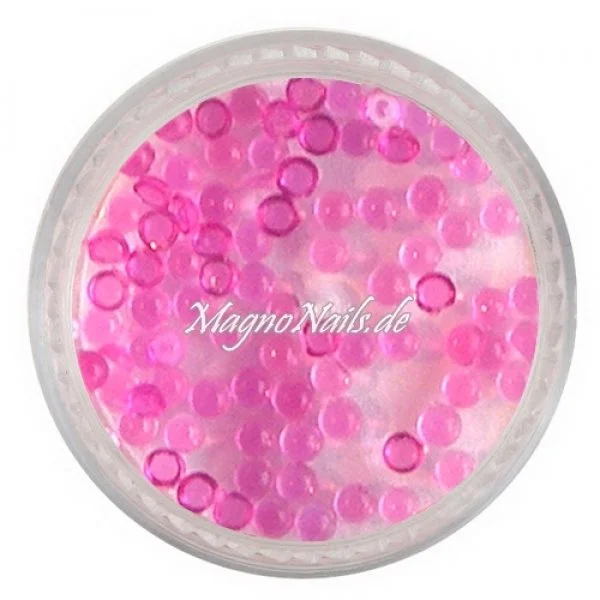 Nail Art Einlegemotive - Halbperlen pink Nägel Nails Nailart Nageldesign Nagel Glitzer