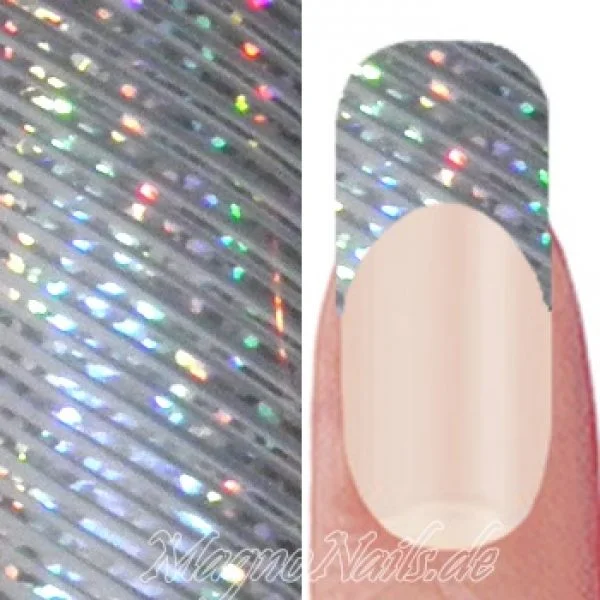 Nail Art Transfer Folie 1,5m - Nail Foil - Holographic Lines Nagelfolie Nageldesign Folie Tranferfolie Nailart
