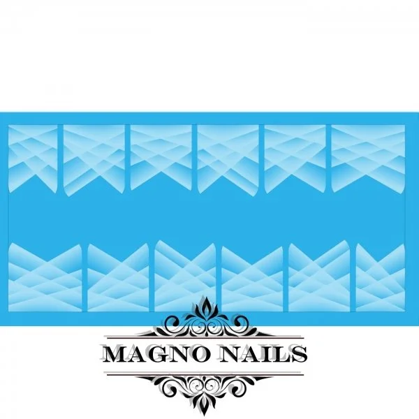 Nail Art Water Airbrush Sticker Wasser Tattos French Streifen