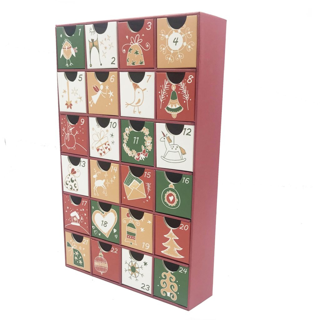 Adventskalender leer Weihnachtskalender Überraschungen günstig Advent Kalender