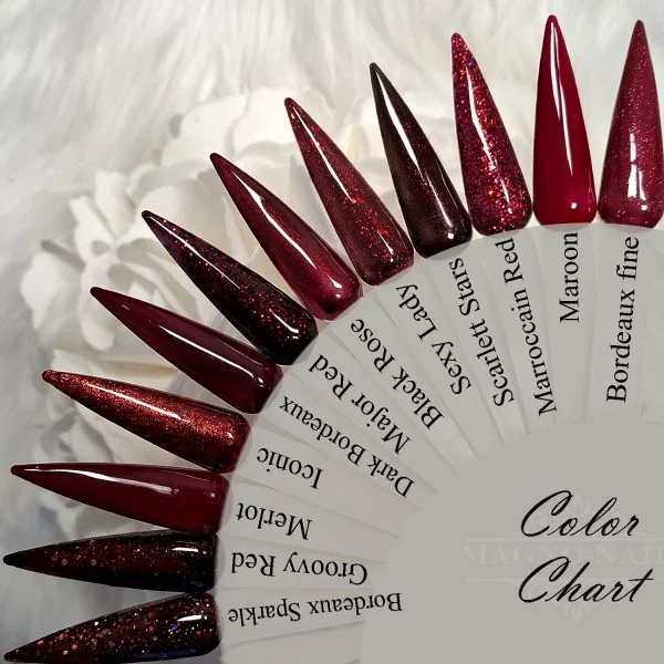 Farbpalette, die jedes Nagelstudio haben muss