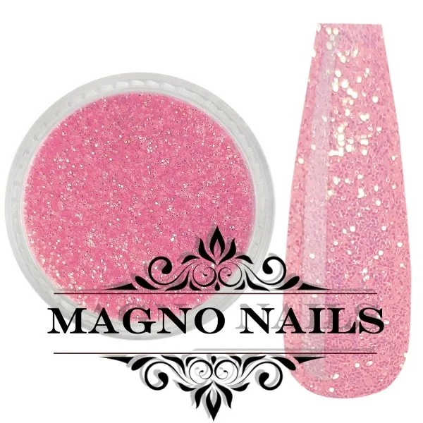 Nail Art Glitterpuder rosa fein Nägel Nails Nailart Nageldesign Nagel Glitzer