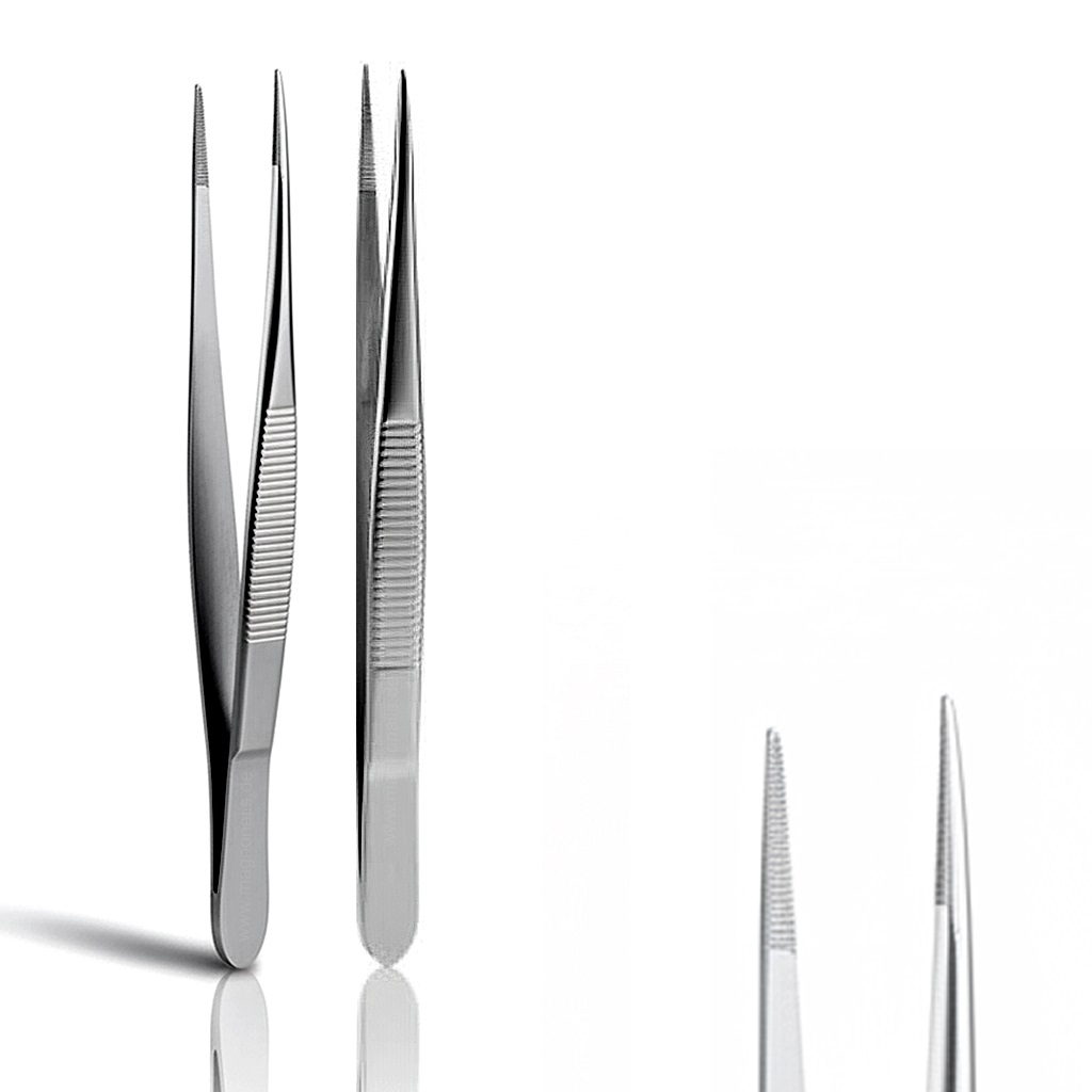 Kosmetik Pinzette mit Zacken Nagelstudio Nageldesign