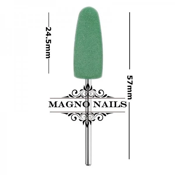 Silikon Polierer - Polier Bit - Grün - 240Grit