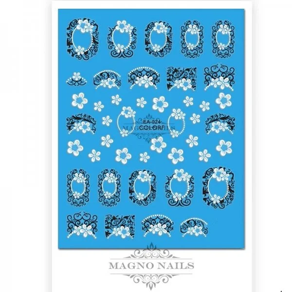 3D Design Nail Sticker - 3D Wraps Selbstklebende Nagelaufkleber Nagelsticker