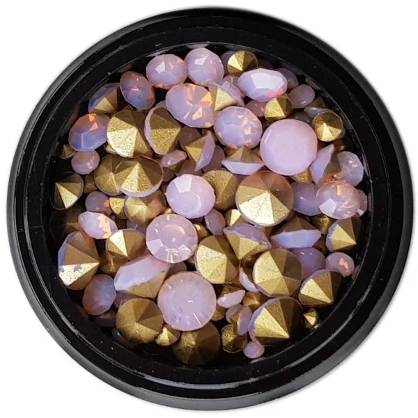 Mix - Nail Art - Strasssteine Set - Rosa Nail Nagelstudio Nägel Nailart Nail art