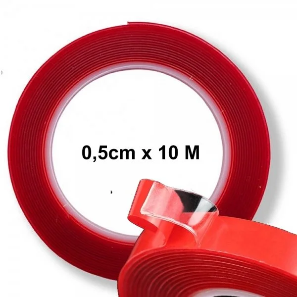 Doppelseitige Tape Band für Nail Tips 10 Meter Nageldesign Nägel Nail