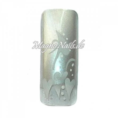 Airbrush Tips Profitips French Design Nageltips silber Design