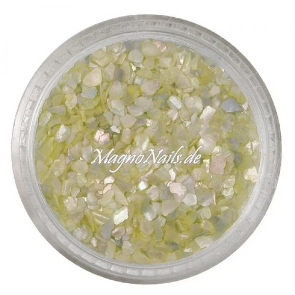 Einlegemotive - Crushed Shell - hellgelb