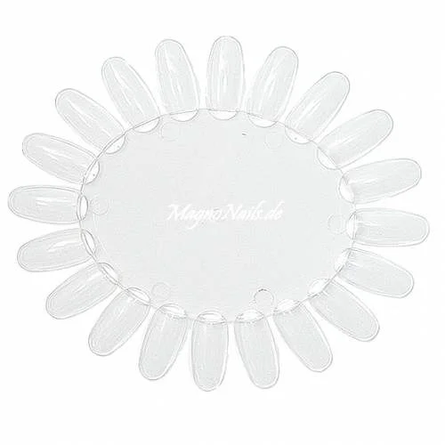 Demonstrationsscheibe klar Präsentation Farben Nagelstudio Zubehör