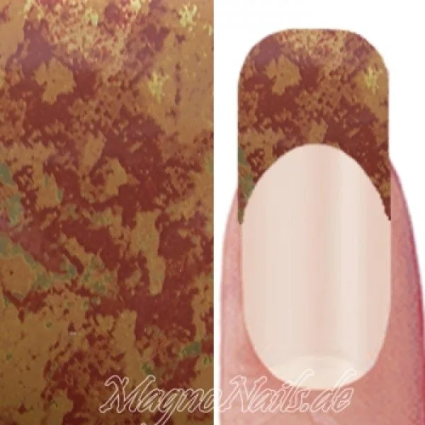 Nail Art Transfer Folie 0,45m - Nail Foil - Gold/Bronze Marble Nailart Nails Nägel Schmuck TransferFolie Nagelfolie Nageldesign