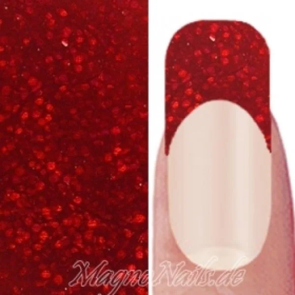 Nail Art Transfer Folie 0,45m - Nail Foil - Red Glitter Nailart Nails Nägel Schmuck TransferFolie Nagelfolie Nageldesign