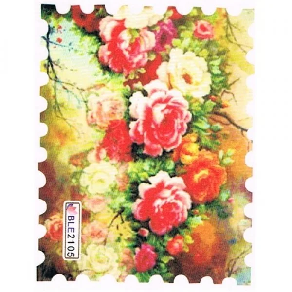 2D Nail Art One Stoke Sticker