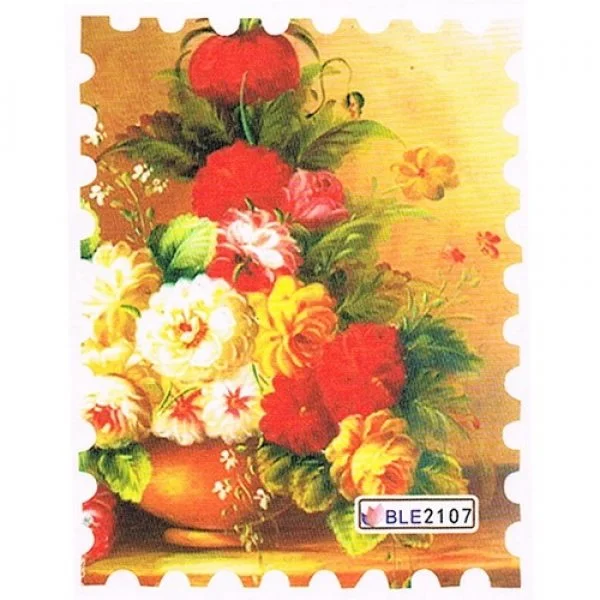 2D Nail Art One Stoke Sticker