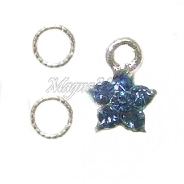 Nail Piercing Blume Nageldesign Nägel Schmuck Nails 