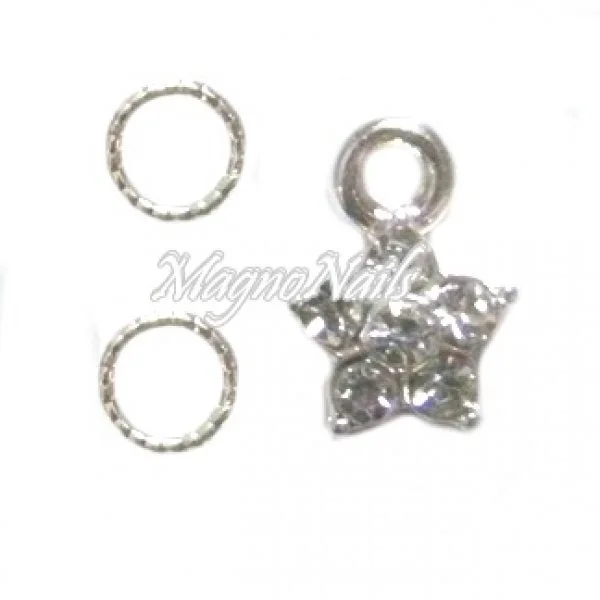 Nail Piercing Blume Nageldesign Nägel Schmuck Nails 