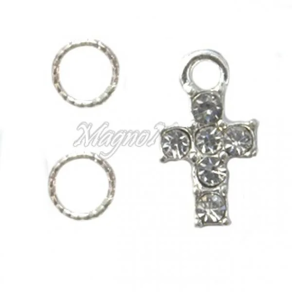 Nail Piercing - Kreuz Nageldesign Nägel Schmuck Nails 