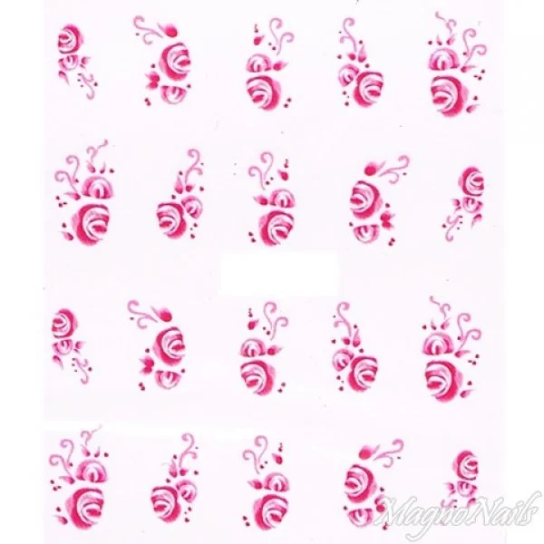 2D Nail Art One Stoke Sticker