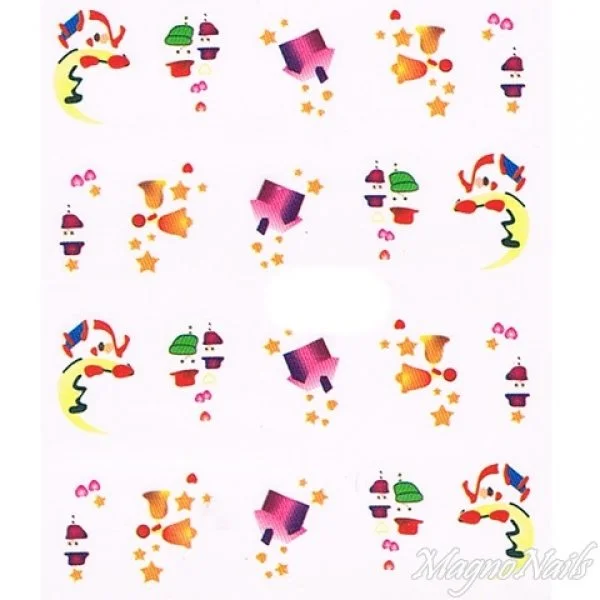 2D Nail Art One Stoke Sticker