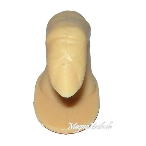Übungsfinger ohne Schlitz Nageldesign NÄgel Üben finger