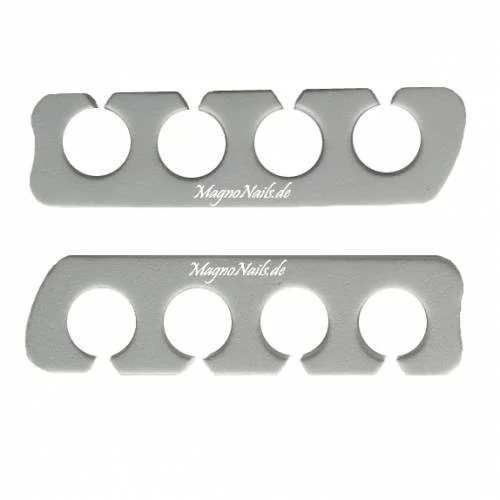 2 x Zehenspreizer weiß Nagelstudio Zubehör Fusspflege Fußpflege