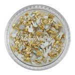 3D Einlegemotive - Shapes - 3D Hasen gold 5 mm